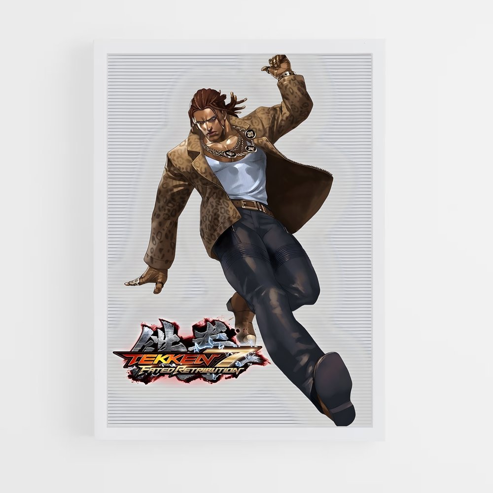 Poster Eddy Gordo: Dance of the Dragon – affiche Capoeira (vue 3)